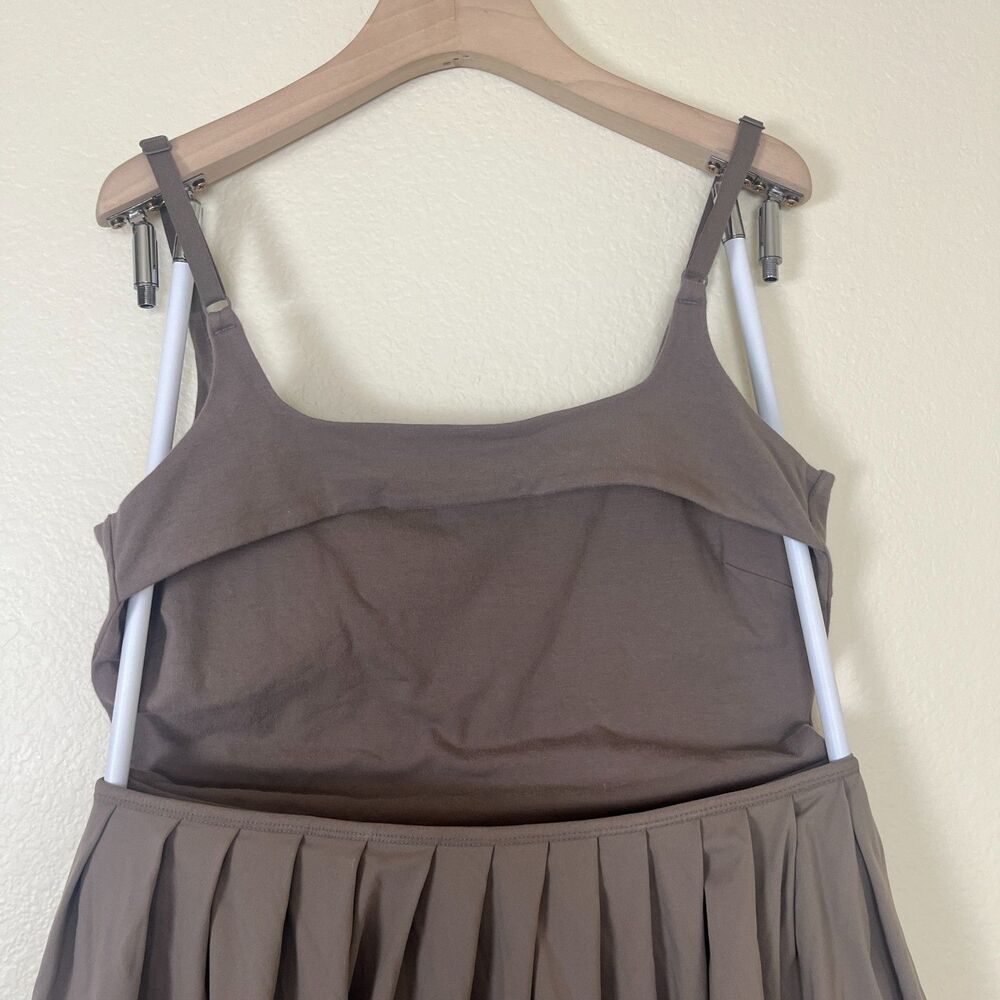 Free People Women Size L Pumice So Simple Mini Dress Tennis Casual Workout Sport - Picture 9 of 13